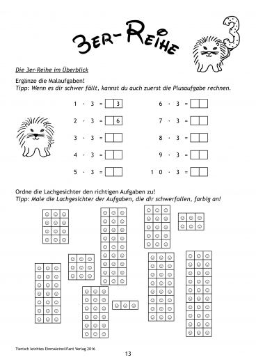 Tierisch leichtes Einmaleins (E-Book PDF)