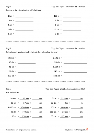 Mit Lngeneinheiten rechnen - in zwei Wochen zum Profi (E-Book PDF)