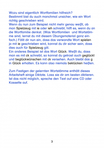 Wortfamilie und Wortstamm