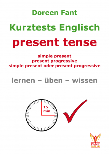 Kurztests Englisch - present tense (E-Book PDF)