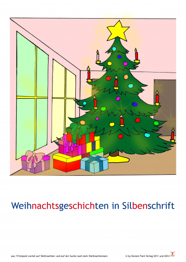 Weihnachtsgeschichten in Silbenschrift