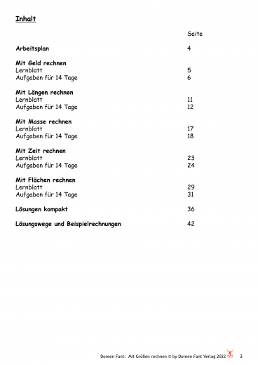 Mit Größen rechnen: Geld, Längen, Masse, Zeit, Fläche (E-Book PDF)