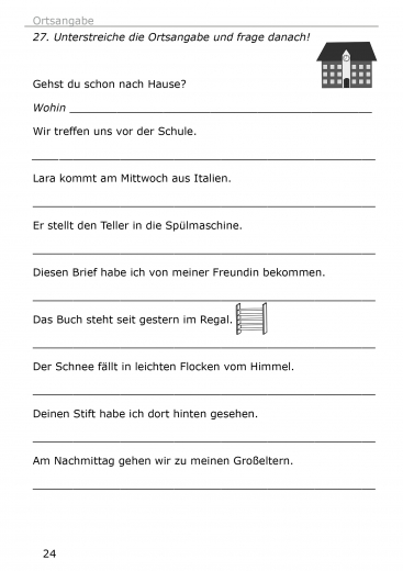 Kinderleichte Grammatik: Die Satzglieder Grundschule (Print)