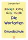 Die Wortarten Grundschule (E-Book, PDF)