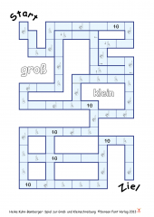 Spiel zur Gro- und Kleinschreibung (E-Book PDF)