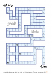 Spiel zur Gro- und Kleinschreibung (E-Book PDF)
