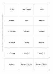 Lernspiel Englisch unregelmige Verben 6 (E-Book PDF)
