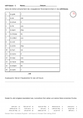 Kurztests Englisch: will future (E-Book PDF)