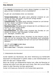 Kinderleichte Grammatik: Die Wortarten Sekundarstufe