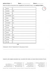 Kurztests Englisch - future tense 1 (E-Book PDF)