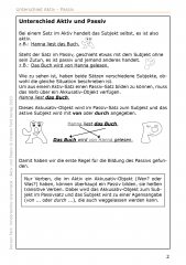 Kinderleichte Grammatik: Aktiv und Passiv (Print), 2. Auflage