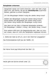 Kinderleichte Grammatik: Die Satzglieder Grundschule (E-Book PDF)