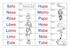 Silben-MemoSpiel (E-Book PDF)
